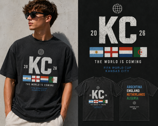KC The World is Coming Tee